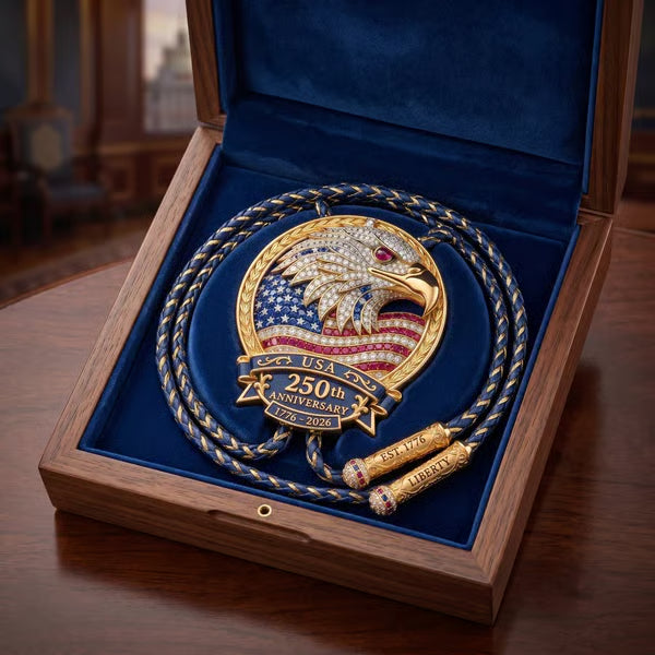 Last Day 49% OFF - 🦅 USA 250th Anniversary Eagle Bolo Tie