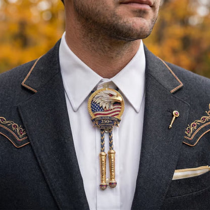Last Day 49% OFF - 🦅 USA 250th Anniversary Eagle Bolo Tie