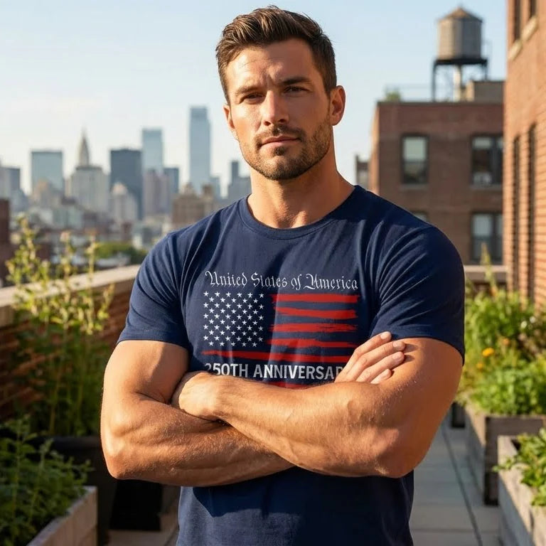 250th Anniversary Shirt, Semiquincentennial Patriotic Tee