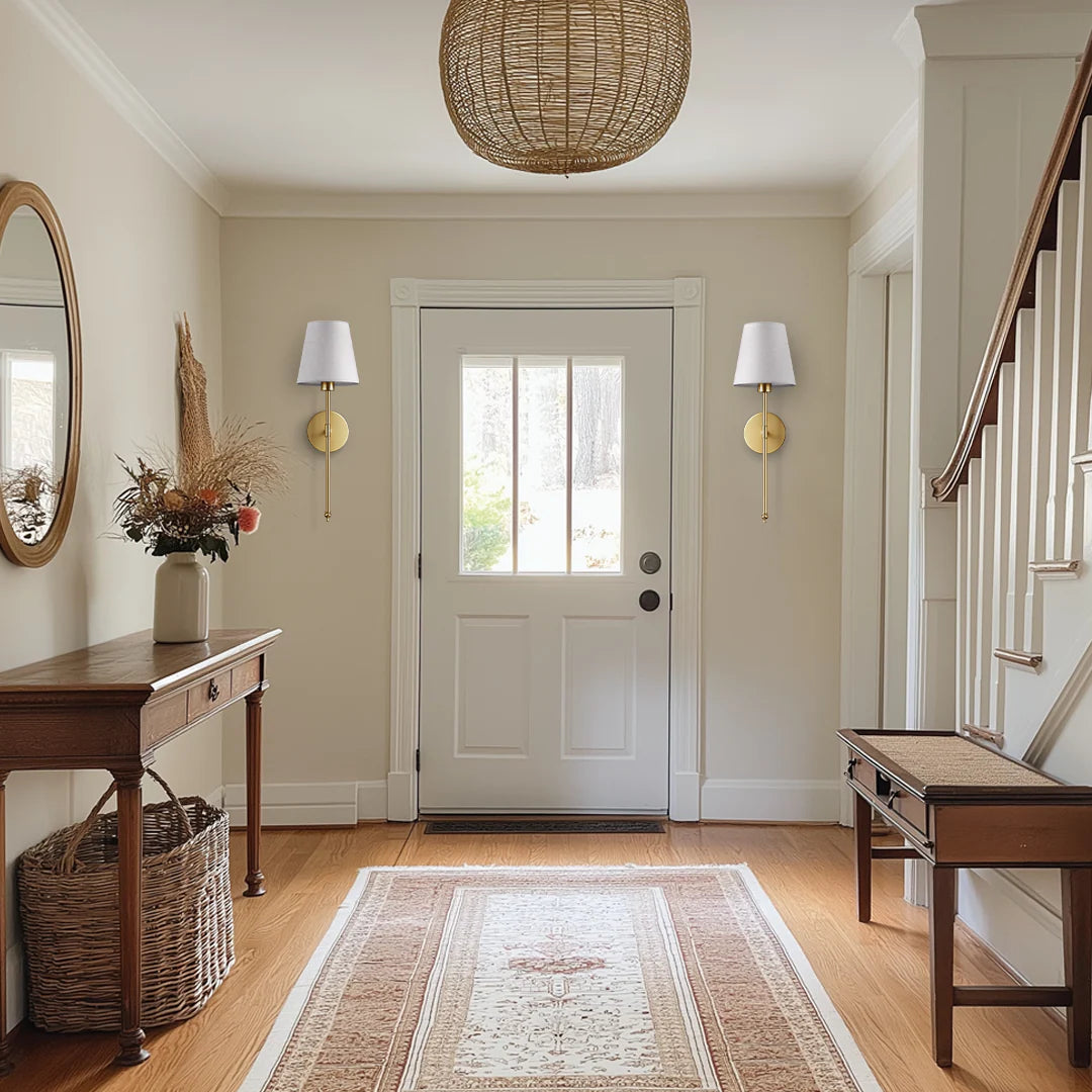 WIRELESS WALL SCONCES Lights (SET OF 2 )