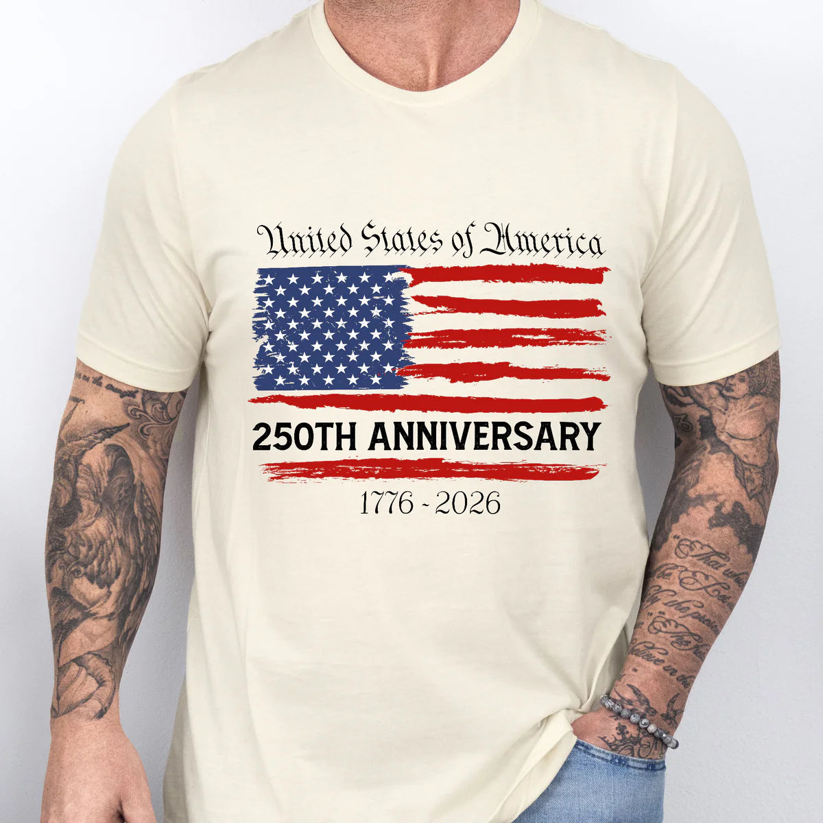 250th Anniversary Shirt, Semiquincentennial Patriotic Tee