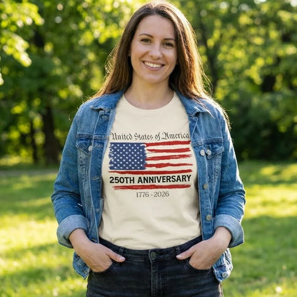 250th Anniversary Shirt, Semiquincentennial Patriotic Tee