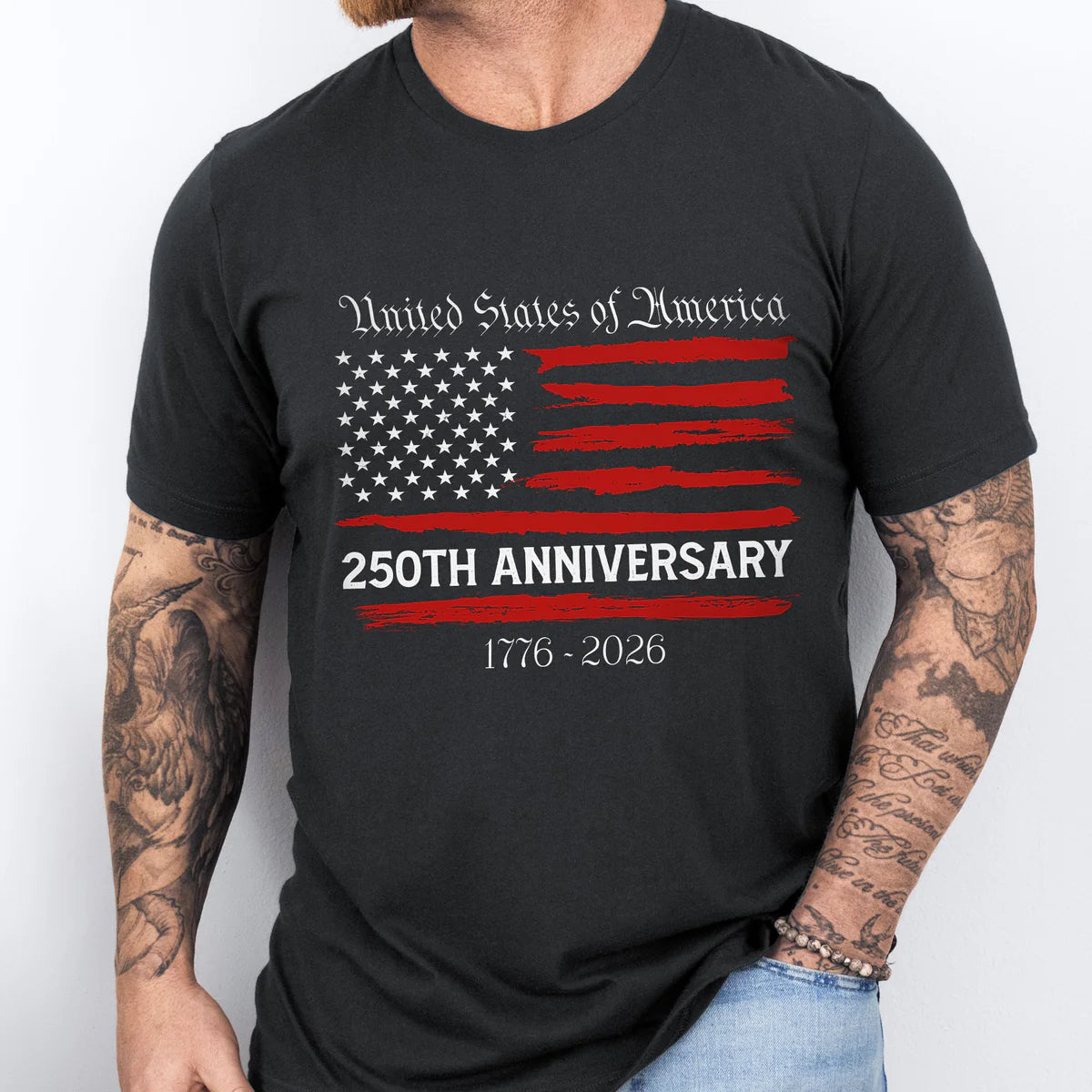 250th Anniversary Shirt, Semiquincentennial Patriotic Tee