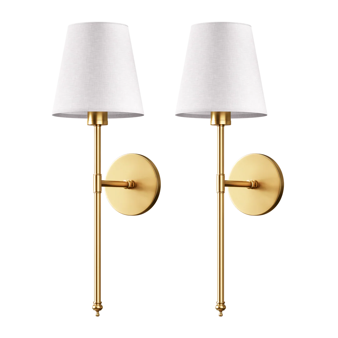 WIRELESS WALL SCONCES Lights (SET OF 2 )