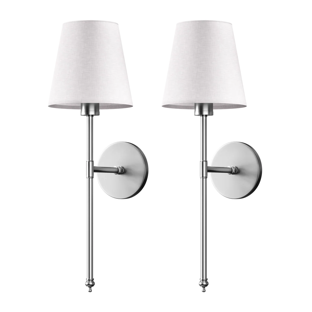WIRELESS WALL SCONCES Lights (SET OF 2 )