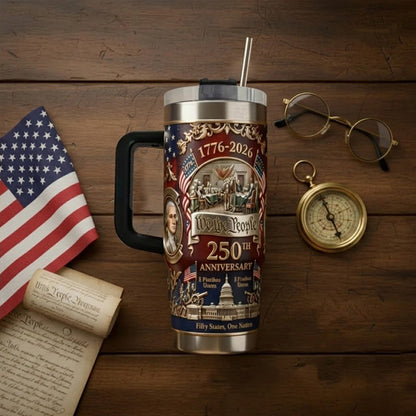 🔥Last Day 40% Off- 🦅U.S. 250th Anniversary Commemorative Travel Tumbler (1776-2026)